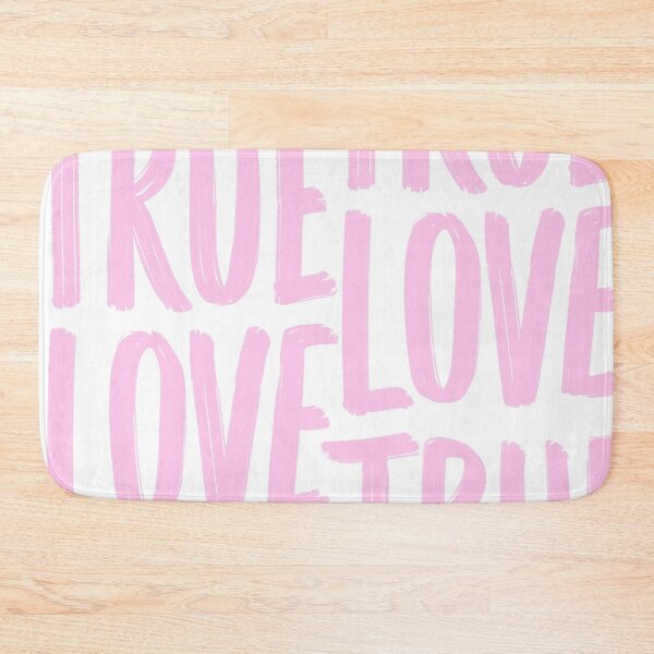 Item preview, True Love Pink Repeated Typography Art designed and sold by jianina-alondra.
