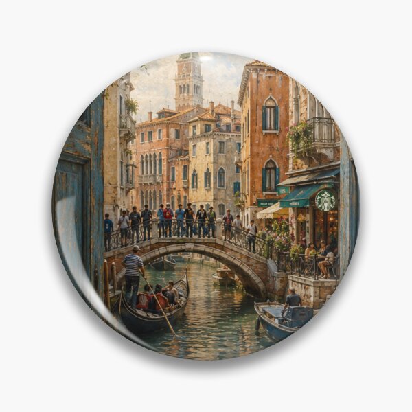 Item preview, Venice Canal Modern Window View designed and sold by Ada’s Mystic Atelier .