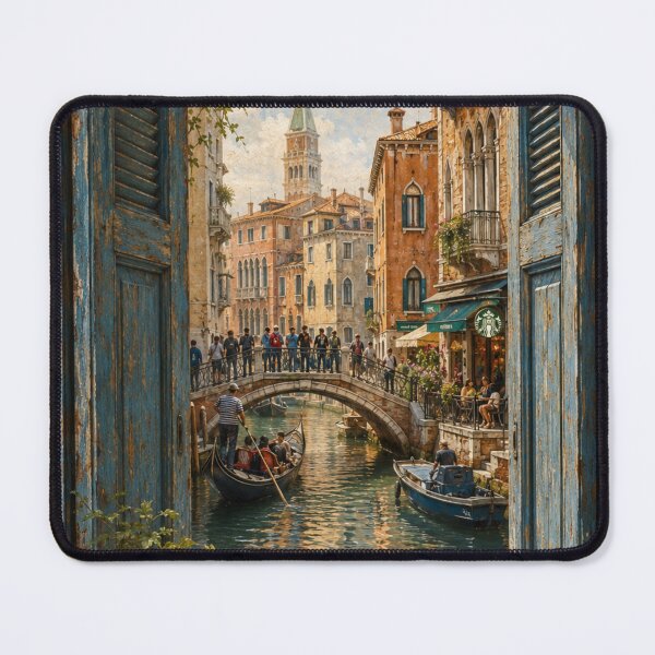 Item preview, Venice Canal Modern Window View designed and sold by Ada’s Mystic Atelier .