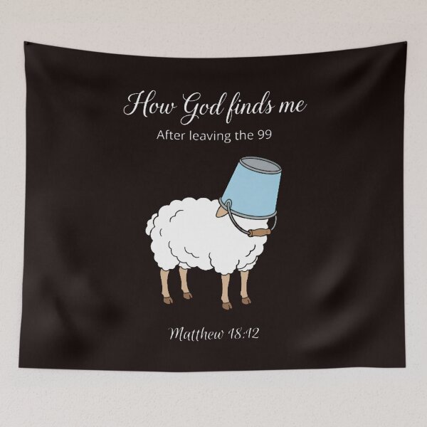 Item preview,  How God Finds Me After Leaving The 99 Sheep Christian Bible designed and sold by w66aboo.