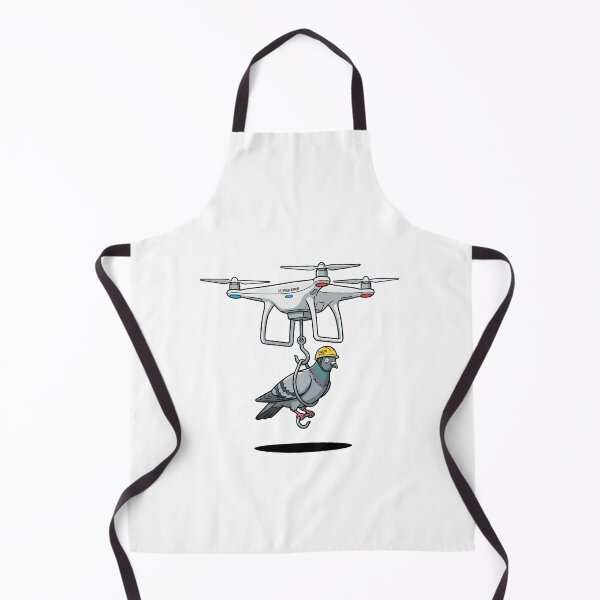 Item preview, Funny Delivery Drone Carrying Pigeon Post Worker designed and sold by Rare By Hero.