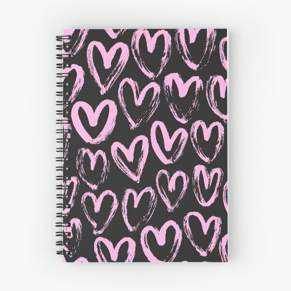 Item preview, Pink Hearts Hand Drawn Pattern designed and sold by jianina-alondra.