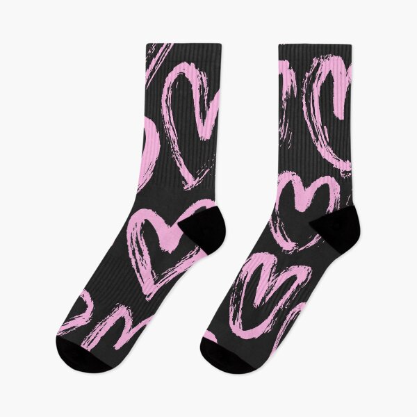 Item preview, Pink Hearts Hand Drawn Pattern designed and sold by jianina-alondra.
