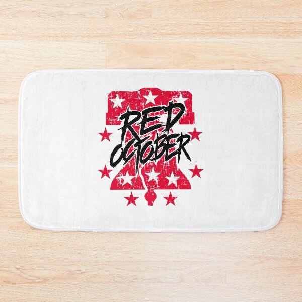 Item preview, Red October Bold Red Stars Patriotic Philadelphia Baseball Graphic designed and sold by Glow-Paw-Studio.