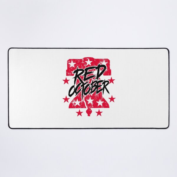 Item preview, Red October Bold Red Stars Patriotic Philadelphia Baseball Graphic designed and sold by Glow-Paw-Studio.