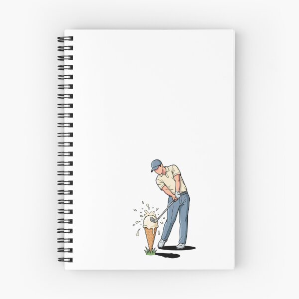Item preview, Funny Golfer Hitting Ice Cream Cone Tee designed and sold by Rare By Hero.