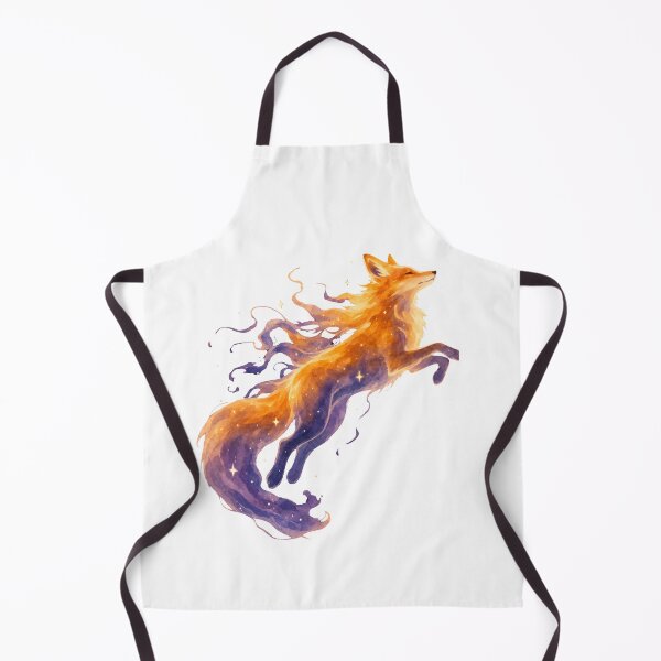 Item preview, mystical watercolor fox designed and sold by introvertarts.