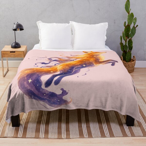 Item preview, mystical watercolor fox designed and sold by introvertarts.