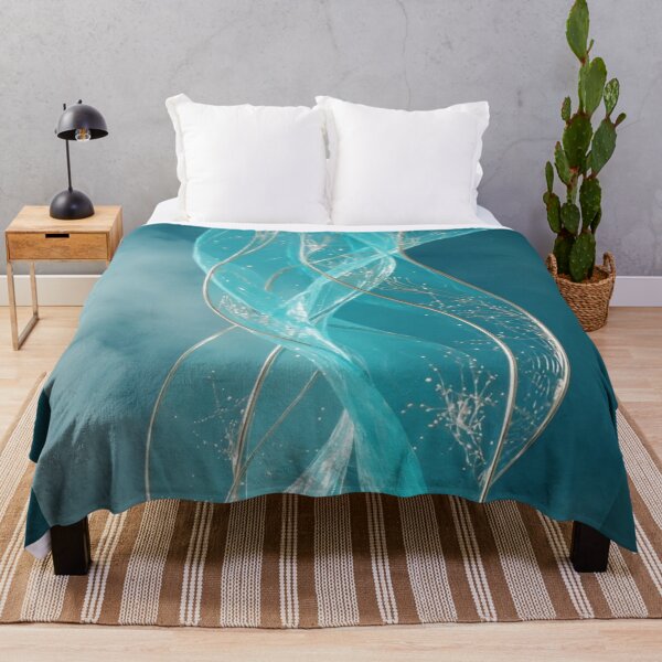 Item preview, Ethereal Aqua Energy Ribbons designed and sold by ClarityPulse Studio.