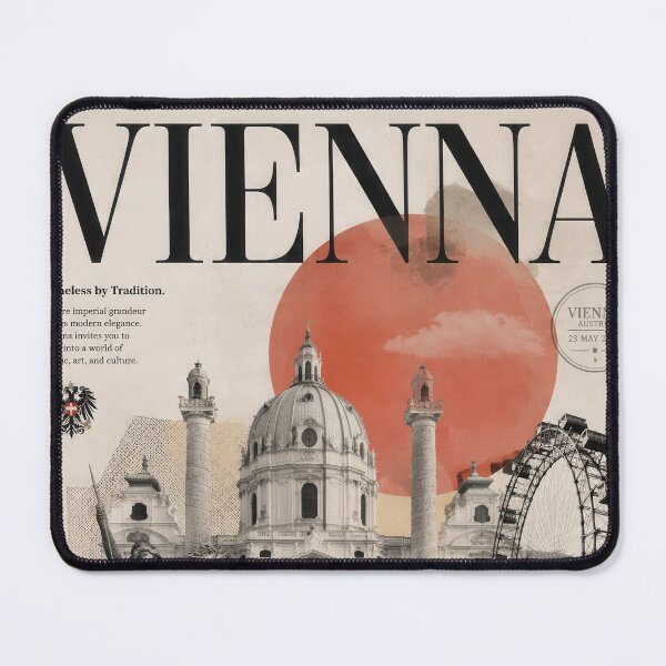 Item preview, Wall Art - Postcard - Vienna Timeless Elegance designed and sold by ForeverPrintsOK.