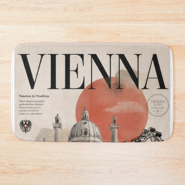 Item preview, Wall Art - Postcard - Vienna Timeless Elegance designed and sold by ForeverPrintsOK.
