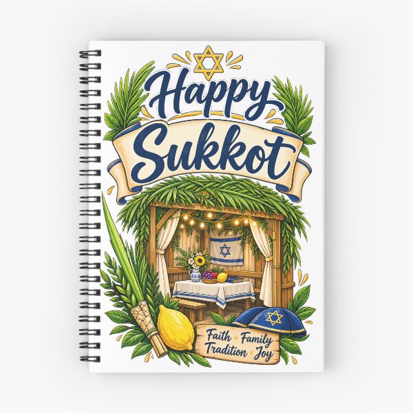 Item preview, Happy Sukkot Faith Family Tradition Joy Jewish Holiday designed and sold by ZIGLWORKS.