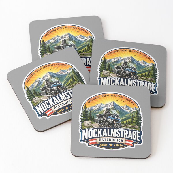 Item preview, Nockalm Road, Nockalmstrasse, Austria Motorcycle Sticker TShirt 03 designed and sold by OuterShellUK.