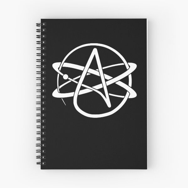 Item preview, Atheist Atheism Atom Symbol designed and sold by MathWare MathClips.