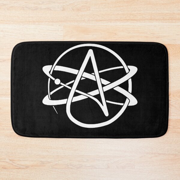 Item preview, Atheist Atheism Atom Symbol designed and sold by MathWare MathClips.