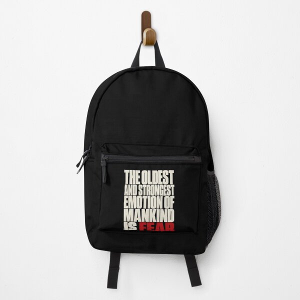 Item preview, Lovecraft Fear Quote – Bold Crimson Finale designed and sold by Fenay Designs.