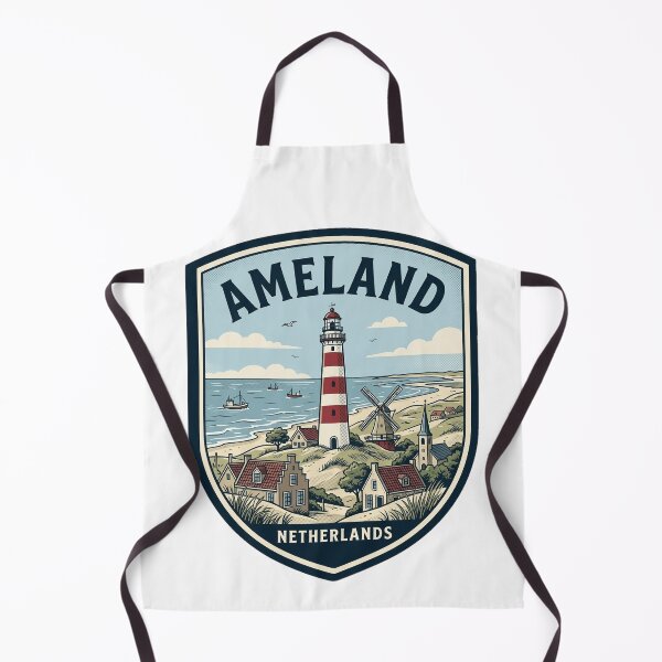 Item preview, Vintage Ameland Netherlands Lighthouse Coastal Badge designed and sold by k3rstman1.
