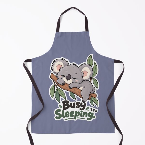 Item preview, Busy Sleeping. Cute Koala Meme | Funny Sleepy Animal Sticker designed and sold by BabyStark.