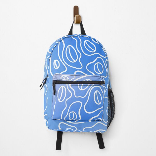 Item preview, barnacles - white + blue background designed and sold by Strataes.