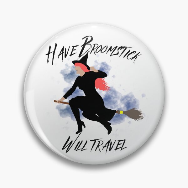 Item preview, Have broomstick - will travel designed and sold by HeathWayPrints.