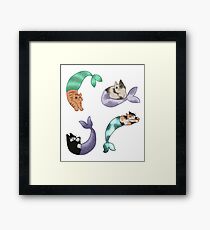 MerCats Framed Print