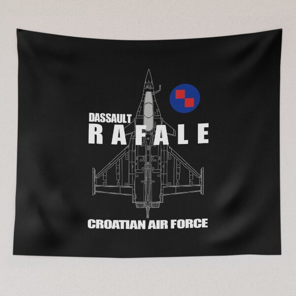 Item preview, Dassault Rafale Croatian Air Force Technical Blueprint - White Edition designed and sold by Magazine Combate.