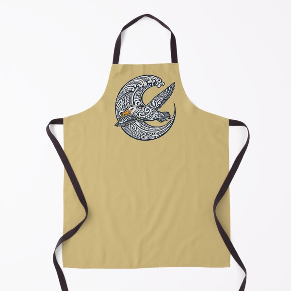 Item preview, Maori Albatross – Tribal Ocean Wave Emblem designed and sold by SilentPowerArt.