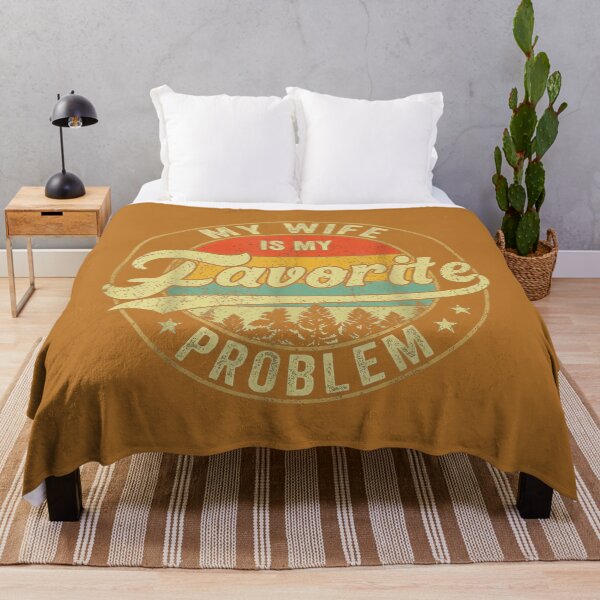 Item preview, My Wife is My Favorite Problem Funny Retro Vintage designed and sold by mjohnson9.
