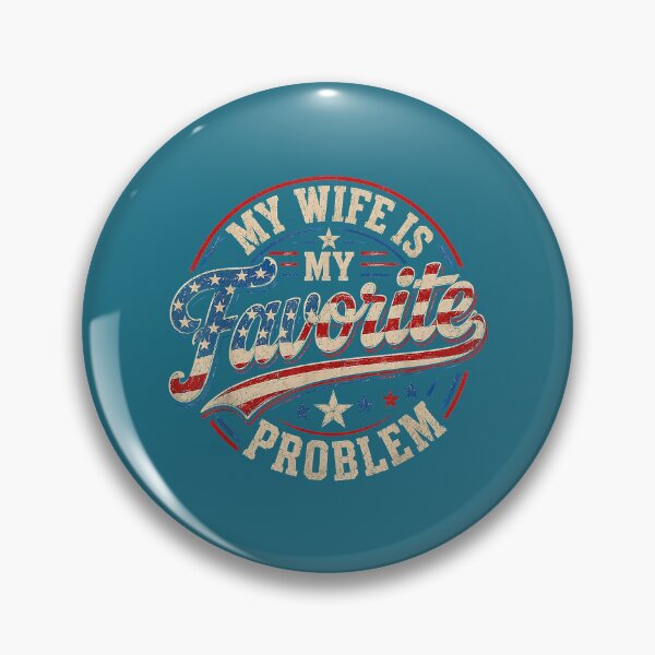 Item preview, My Wife is My Favorite Problem Funny USA Flag Husband designed and sold by mjohnson9.