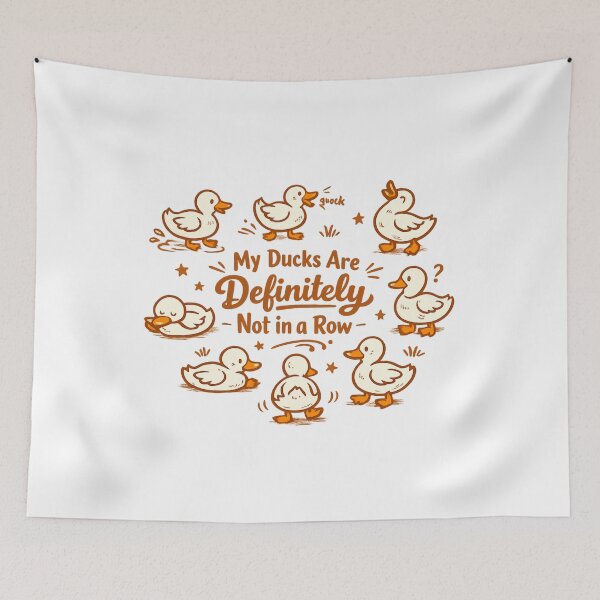 Item preview, My Ducks Are Not In A Row designed and sold by oblexwear.