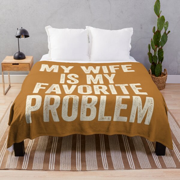 Item preview, My Wife is My Favorite Problem Funny Vintage Husband Graphic designed and sold by mjohnson9.