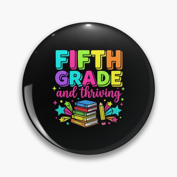 Item preview, Fifth Grade And Thriving — Colorful Back To School Teacher Shirt designed and sold by Uglyandcute.