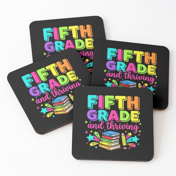 Item preview, Fifth Grade And Thriving — Colorful Back To School Teacher Shirt designed and sold by Uglyandcute.