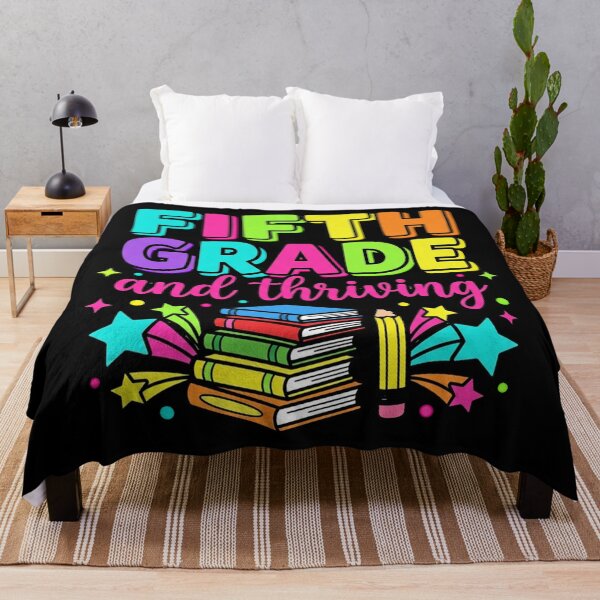 Item preview, Fifth Grade And Thriving — Colorful Back To School Teacher Shirt designed and sold by Uglyandcute.