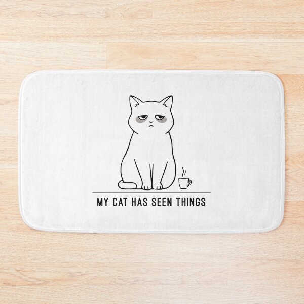 Item preview,  My Cat Has Seen Things designed and sold by WikaKowalczyk.