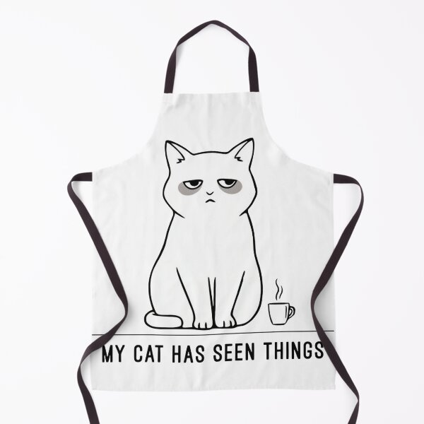 Item preview, My Cat Has Seen Things designed and sold by WikaKowalczyk.