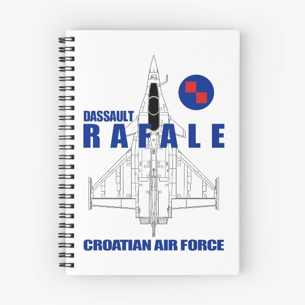 Item preview, Dassault Rafale Croatian Air Force Technical Blueprint - Black Edition designed and sold by Magazine Combate.
