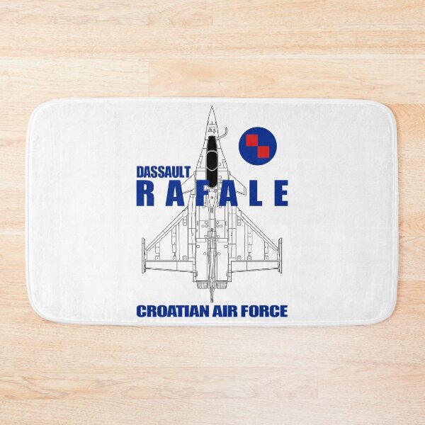 Item preview, Dassault Rafale Croatian Air Force Technical Blueprint - Black Edition designed and sold by Magazine Combate.