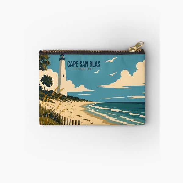 Item preview, The Cape San Blas Travel Poster designed and sold by rogue-design.