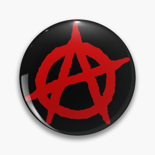 Item preview, Red Anarchist Anarchy Symbol designed and sold by MathWare MathClips.