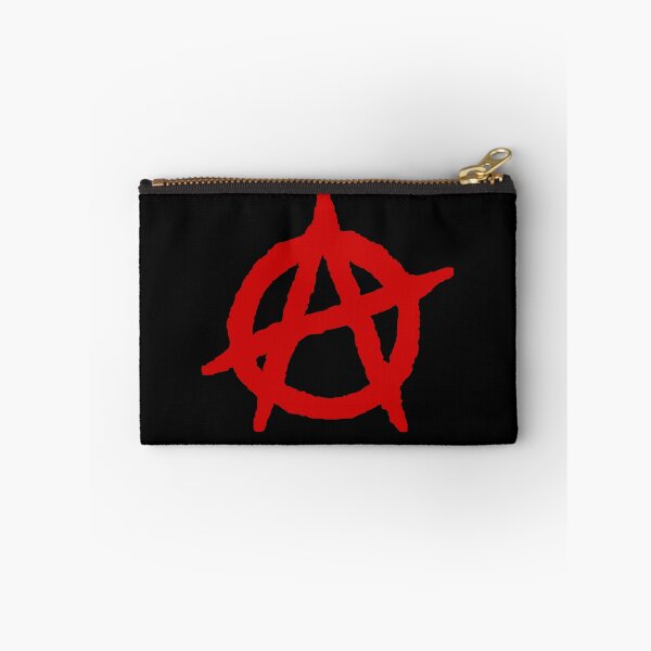 Item preview, Red Anarchist Anarchy Symbol designed and sold by MathWare MathClips.