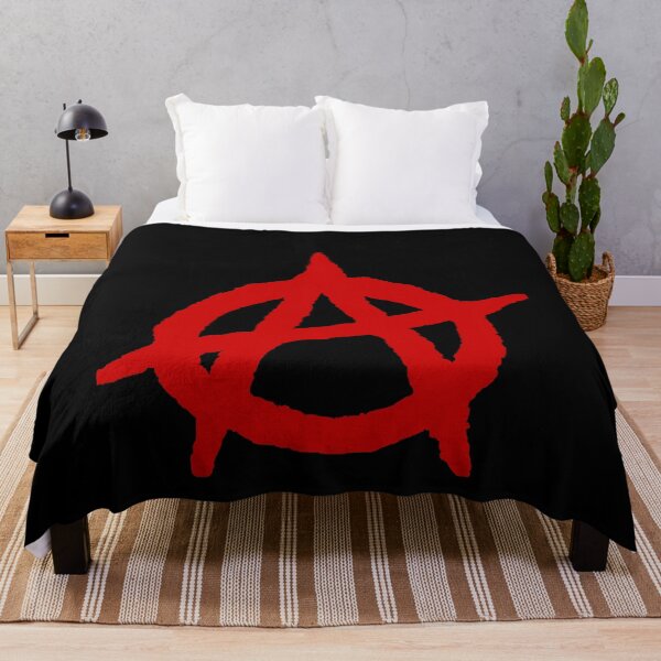 Item preview, Red Anarchist Anarchy Symbol designed and sold by MathWare MathClips.