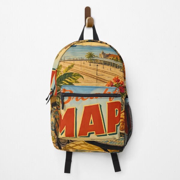 Item preview, Maputo, Mozambique: scenic-Style Painterly Travel Poster designed and sold by LSVart.