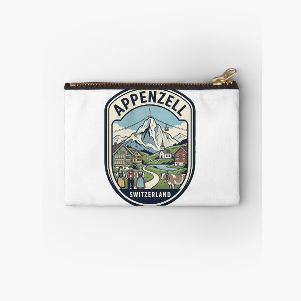 Item preview, Vintage Appenzell Switzerland Alpine Travel Illustration designed and sold by k3rstman1.