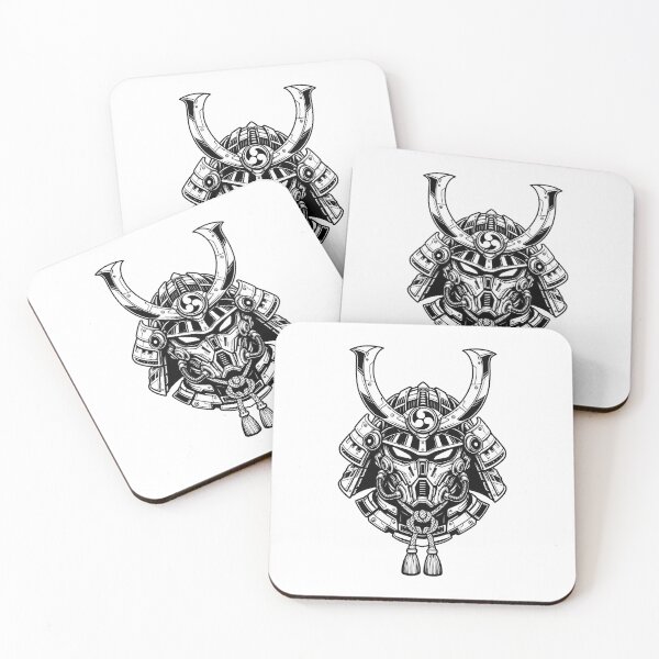 Item preview, Cyberpunk Oni Samurai Emblem designed and sold by AuudiVasustudio.