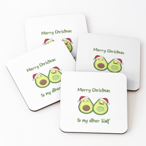 Item preview, Merry Christmas to My Avocado Half designed and sold by lilybaker3389.
