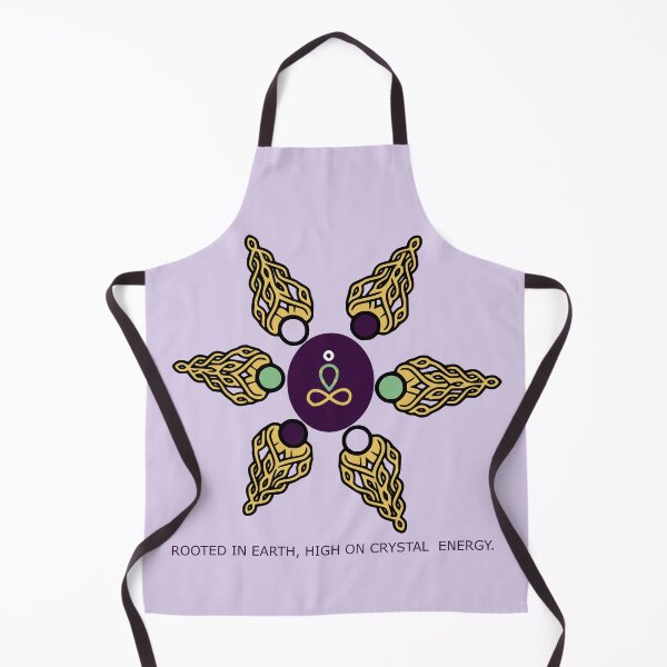 Item preview, Spiritual Crystal Mandala – Meditation & Sacred Energy Art Pale Lavender Edition designed and sold by Macramellennias.