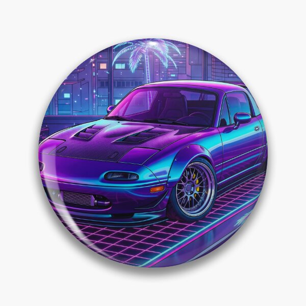 Item preview, Underground Widebody Chassis Turbo Tuner Synthwave Retrowave Night Vibe designed and sold by RevUpDesign.