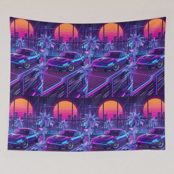 Item preview, Underground Widebody Chassis Turbo Tuner Synthwave Retrowave Night Vibe designed and sold by RevUpDesign.