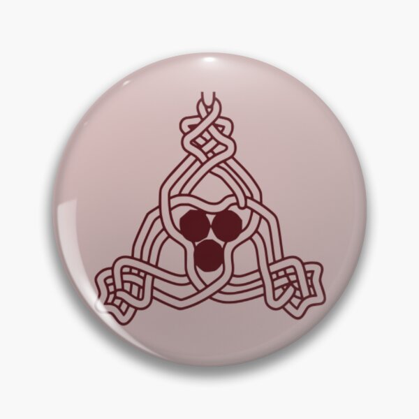 Item preview,  Intricate Celtic Trinity Knot Line Art ​​– Dusty Rose Edition designed and sold by Macramellennias.
